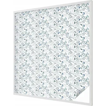 Okenní dekorace Dekorativní Fólie Mléčná fólie s motivem na okno Plíseň, malovaná 100x100