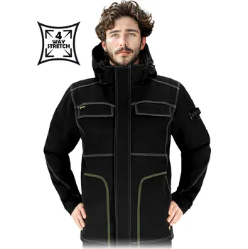 Pracovní obuv Zateplená bunda ze softshellu LH-ORKAN BY vel. M