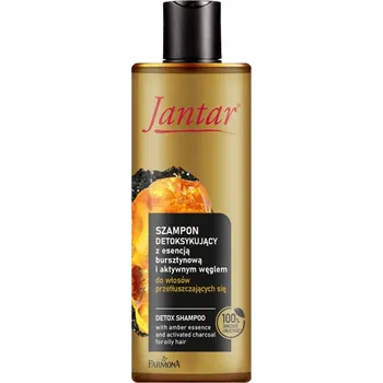 Šampon Farmona Jantar šampon s jantarem a uhlím pro mastné vlasy 300 ml