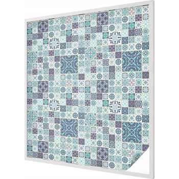 Okenní dekorace Zatemňující Fólie na okno Květinové dlaždice 100x116