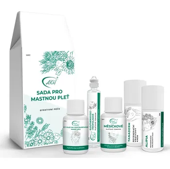 Kosmetická sada AKH SADA PRO MASTNOU PLEŤ sada sada