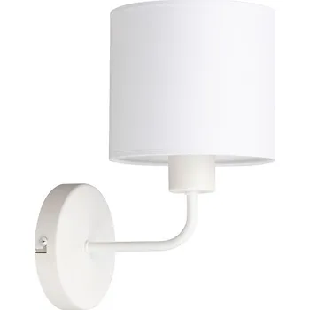 Nástěnné svítidlo Tomi Nástěnné Svítidlo 1xE27 Max.40W Bílé Kov/Bílé Stínidlo