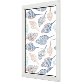 Okenní dekorace Hotová mléčná Fólie 100 x 50 cm