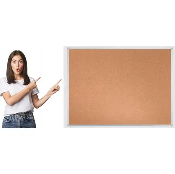 Obraz Korková tabule Nobo Essentials, hliníkový rám - 120 x 90 cm