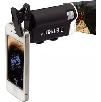 Mikroskop Carson, Digiphot Kapesní mikroskop (60-100x) s klipem na smartphone PM-6001