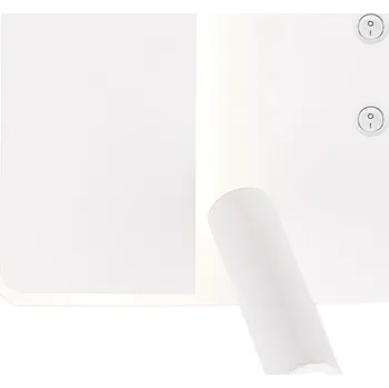 Nástěnné svítidlo Nástěnné moderní LED osvětlení ALMA - 6W+3W, 4000K (denní bílá), bílé