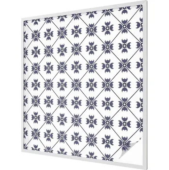 Okenní dekorace Mléčná okenní Fólie na skleněné okenní dýhy s motivem rostlin na balkóně 100x100