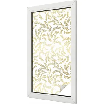 Okenní dekorace Fólie na sklo Okno Dýha Balkon Rostlinný vzor 50x100