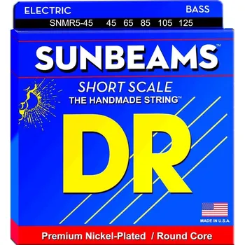 Struna pro kytaru a smyčcový nástroj DR Strings Sunbeams SNMR5-45