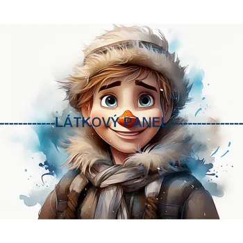 Látkový panel - Dětský - DE-162 Velikost: 15x15cm, Materiál: Mikroplyš