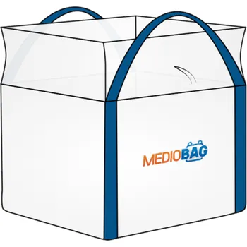 Pytle na odpadky Big bag nový: 050x60x80cm Z/RD 300 kg 2x nosný popruh