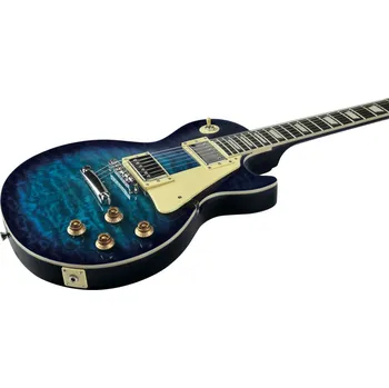 Elektrická kytara EKO VL-480 See Thru Blue Quilted