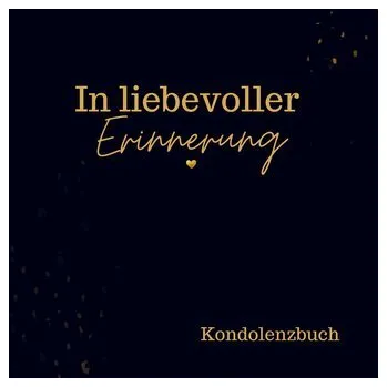 Kondolenzbuch- In liebevoller Erinnerung - Lara Burgers
