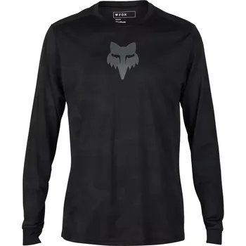 cyklistický dres Fox Ranger TruDri LS Jersey black XXL
