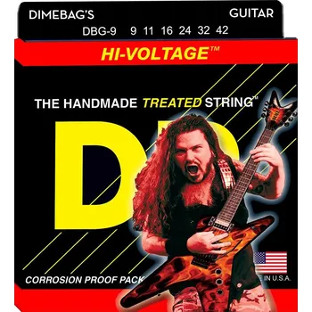 Struna pro kytaru a smyčcový nástroj DR Strings Hi-Voltage DBG-9