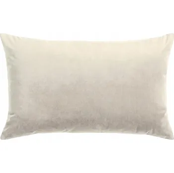 Povlak na polštářek Povlak na polštář 70x50 velurový krémový, krémový velur, elegantní