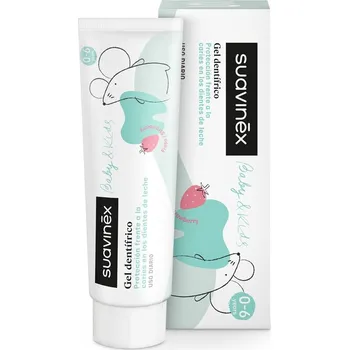 Dentální hygiena Suavinex Dětská zubní pasta s jahodovou příchutí 50 ml