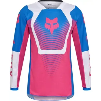 Moto dres Fox Youth 180 Collect Jersey YL blue/pink