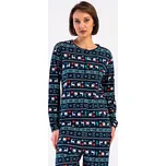 Vienetta Dámský overal Merry christmas: tmavě modrá M