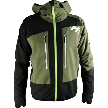 Cyklistická bunda HAVEN Cyklistická zateplená bunda - POLARTIS - zelená S