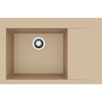 Granitový dřez Granitový dřez Alveus PURE-G 70 Béžová Levý