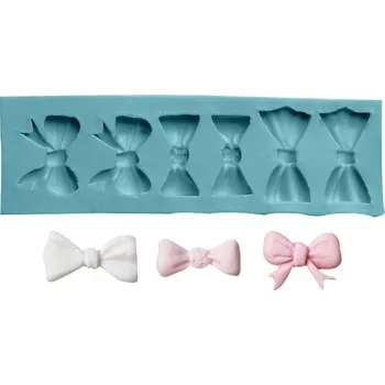 Přisada na vaření a pečení Silikonová formička mašličky 14,5x4,5cm - Cakesicq | Cukrářské potřeby