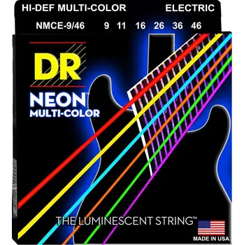 Struna pro kytaru a smyčcový nástroj DR Strings Neon Multi-Color NMCE-9/46
