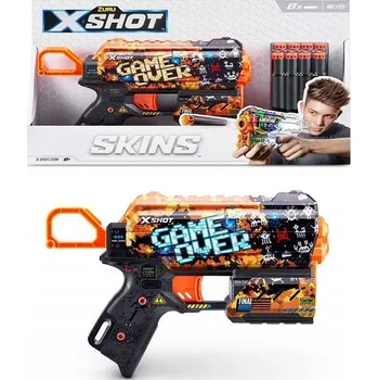 Dětská zbraň SKINS-FLUX 8 Dart Pistol puška Raketomet E