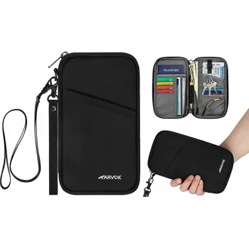 Peněženka CESTOVNÍ POUZDRO / TAŠTIČKA NA DOKLADY PRO MUŽE, PROTIKAPESNÍ, RFID, PENĚŽENKA, CESTOVNÍ TAŠKA