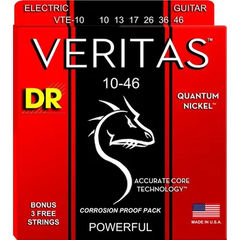 Struna pro kytaru a smyčcový nástroj DR Strings Veritas VTE-10