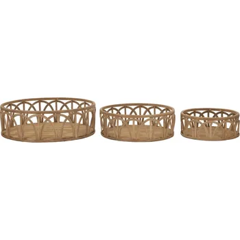 Úložný box Sada 3 ks úložných košíků Fuji hnědá