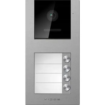 BRÁNOVÁ STANICE S11-4 VIDOS DOMOFON PRO 4 BYTY AHD