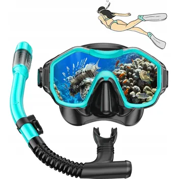 Potápěčské vybavení Potápěčské Brýle na šnorchlování s ochranou proti zamlžování, sada