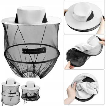 Přípravek proti hmyzu KAPELUSZ SKŁADANY PSZCZELARSKI S MOSKYTIÉROU PROTI KOMÁRŮM A HMYZU
