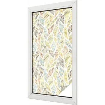 Okenní dekorace Hotová mléčná Fólie 100 x 50 cm