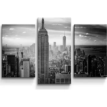 Obraz Sablio Obraz - 3-dílný Manhattan - 75x50 cm