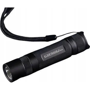 Svítilna SVÍTILNA CONVOY S21A SST40 6500K 12 REŽIMŮ POPRUH NA RUKU ČERNÁ 2300Lm