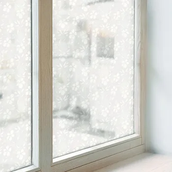 Okenní fólie Fólie na sklo Okno Dýha Balkon Květinový vzor 200x146