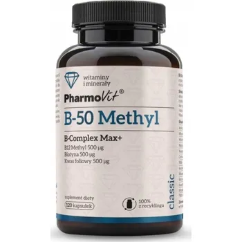 Pharmovit B-50 methyl B-Complex Max 120 kapslí