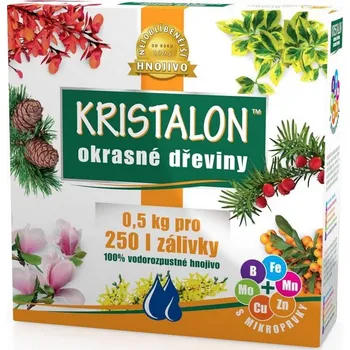 Hnojivo Agro CS Hnojivo Kristalon na okrasné dřeviny 0,5 kg 1465 ZAHRADA Sklad6 1465 (ZAHRADA Sklad6 )