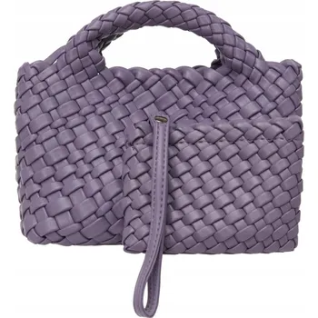 Kabelka Dámská sada kabelka a kosmetická taštička NAEMI - fialová, UNIVERZÁLNÍ VELIKOST