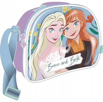 MODRÁ TAŠKA PŘES RAMENO TURISTICKÁ ŠKOLNÍ DÁMSKÁ LEDOVÉ KRÁLOVSTVÍ FROZEN ELSA