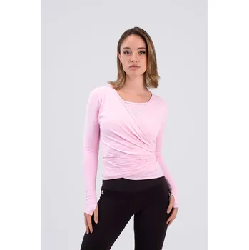 Dívčí svetr Intermezzo,Zavinovací svetřík na krasobruslení 6663, růžová 104-116