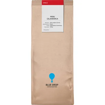 Káva Káva zrnková Blue Drop Coffee Roasters 100% Arabica Peru 1000 g