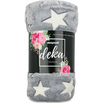 Prostěradlo Deka Svitap polyester 150 cm x 200 cm vícebarevná