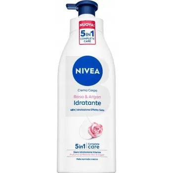 Tělové mléko Nivea tělové mléko 500 ml hydratační růže a argan Idratante