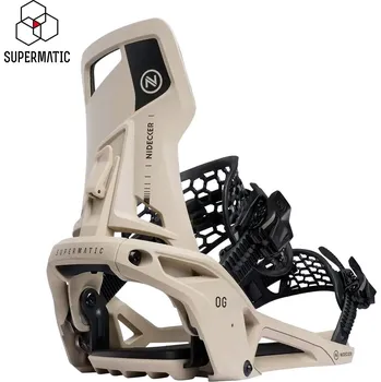Vázání na snowboard Vázání na snowboard Nidecker OG Supermatic desert XL 2026 - Odesíláme do 24 hodin