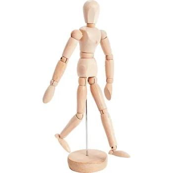Dřevěný manekýn 20 cm