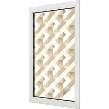 Okenní dekorace Hotová mléčná Fólie 100 x 50 cm