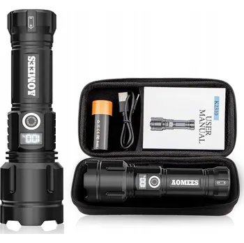 Svítilna LED SVÍTILNA 20000 LUMENŮ, NABÍJENÍ USB/TYP C, 5 REŽIMŮ, IPX4, TŘÍDA A+++